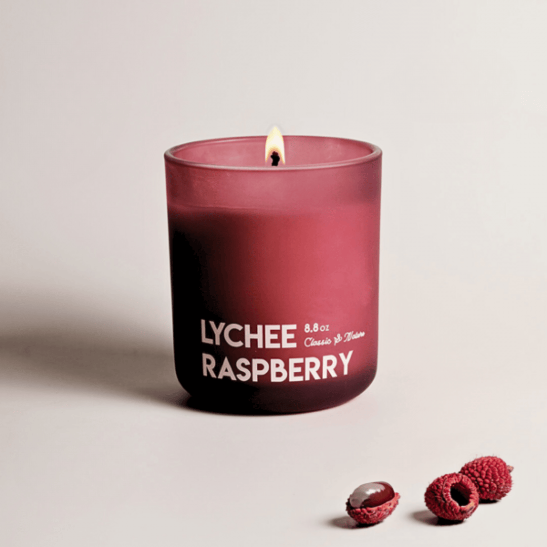 Soy Sweet & Exotic Fruity Scent Lychee Raspberry Candle