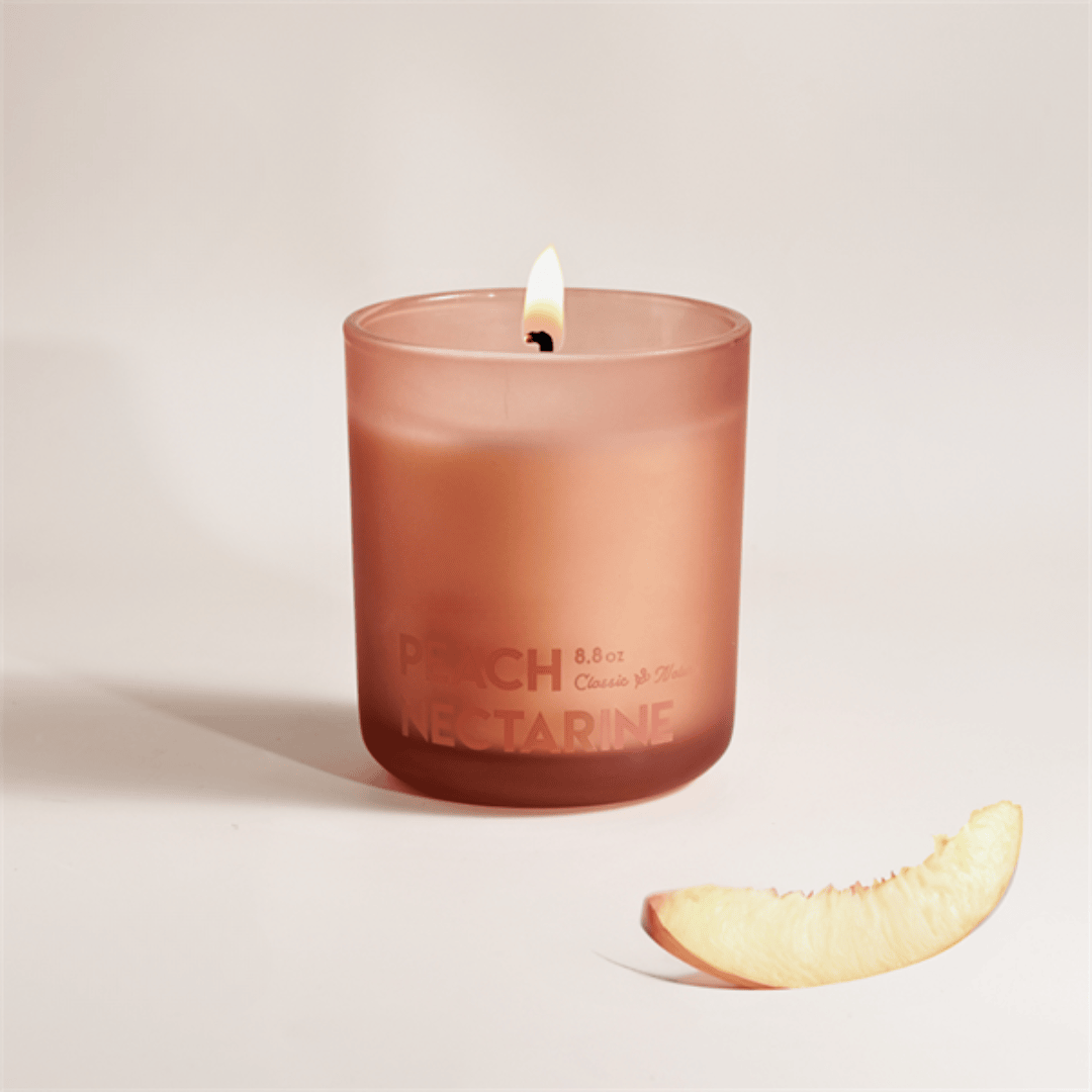 Eucalyptus Soy Sun-Kissed Sweetness Peach Nectarine Candle