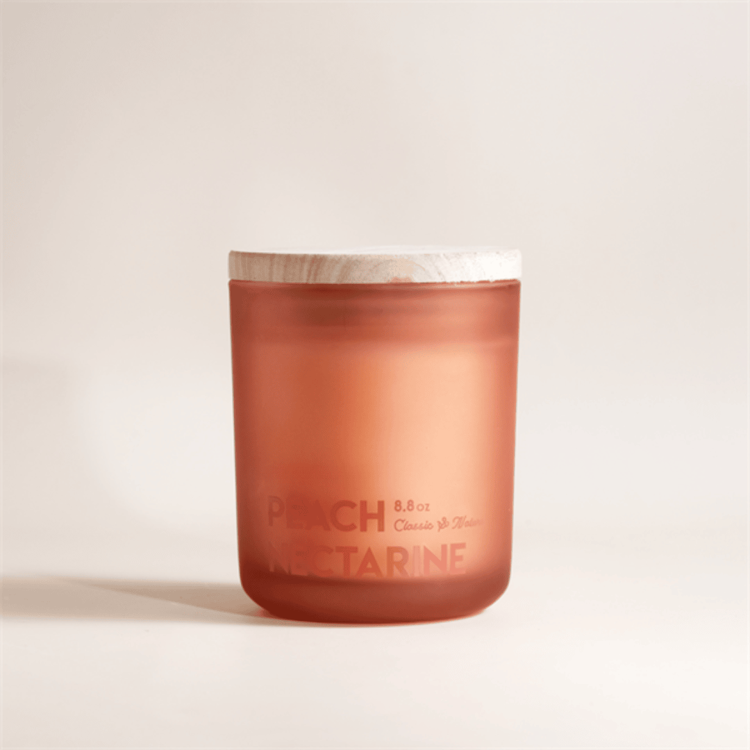 Eucalyptus Soy Sun-Kissed Sweetness Peach Nectarine Candle