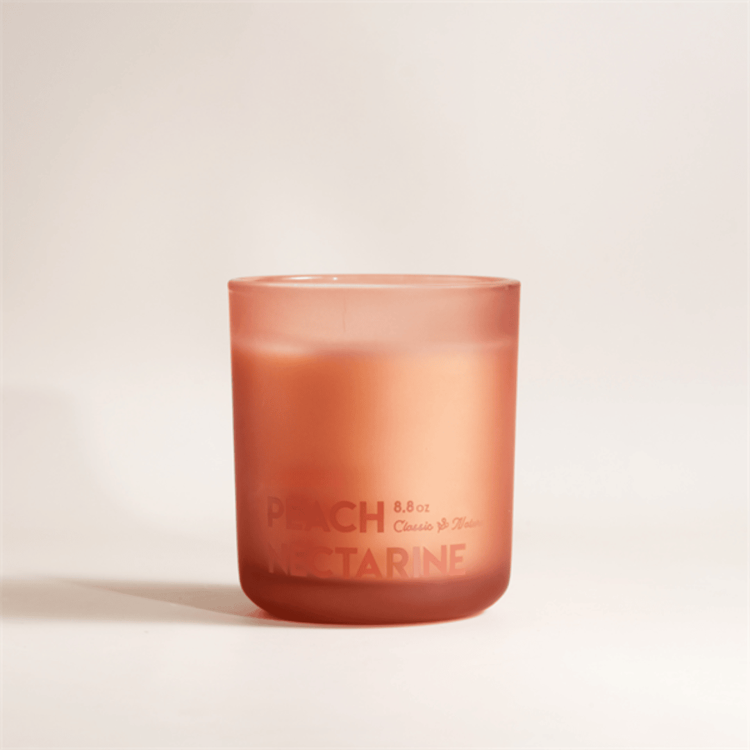 Eucalyptus Soy Sun-Kissed Sweetness Peach Nectarine Candle
