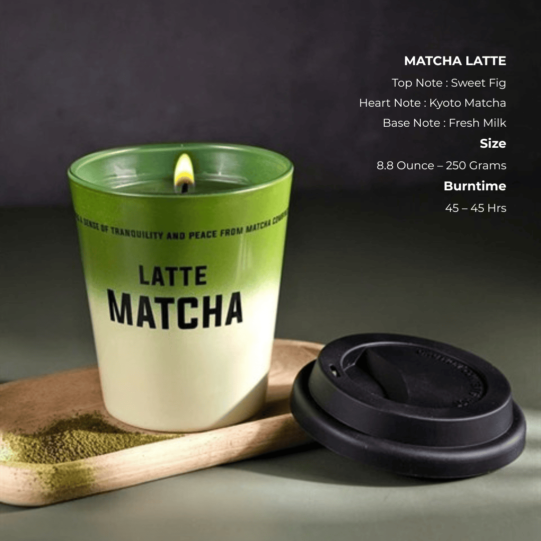 Sweet Fig Kyoto Matcha & Fresh Milk Matcha Latte Scented Candle