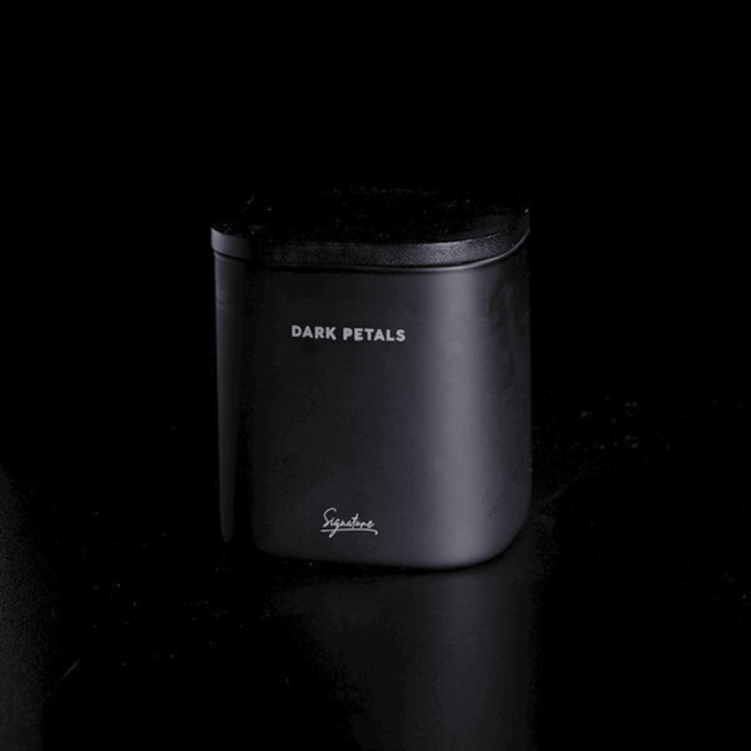 Eucalyptus Sage Mint & Sandalwood Dark Petals Scented Candle