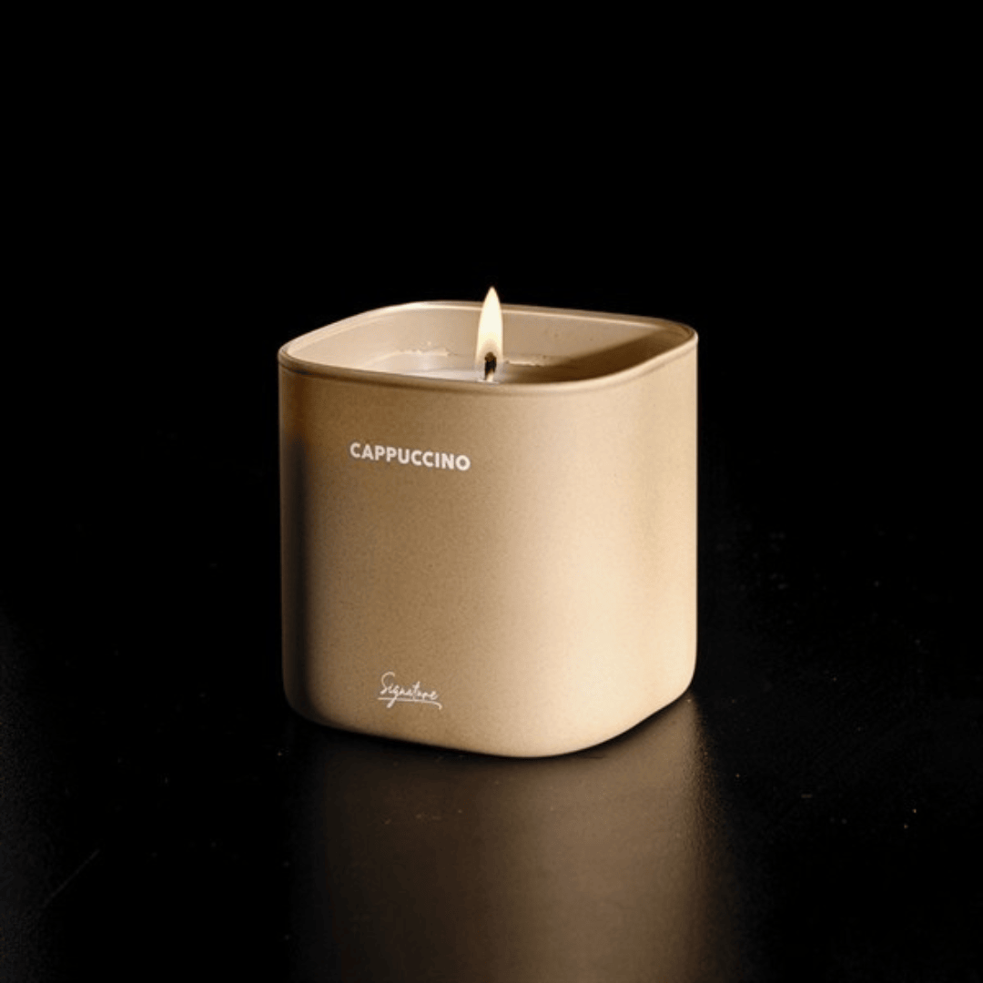 Arabica Coffee Cream & Sweet Milk Cappuccino Scented Candle