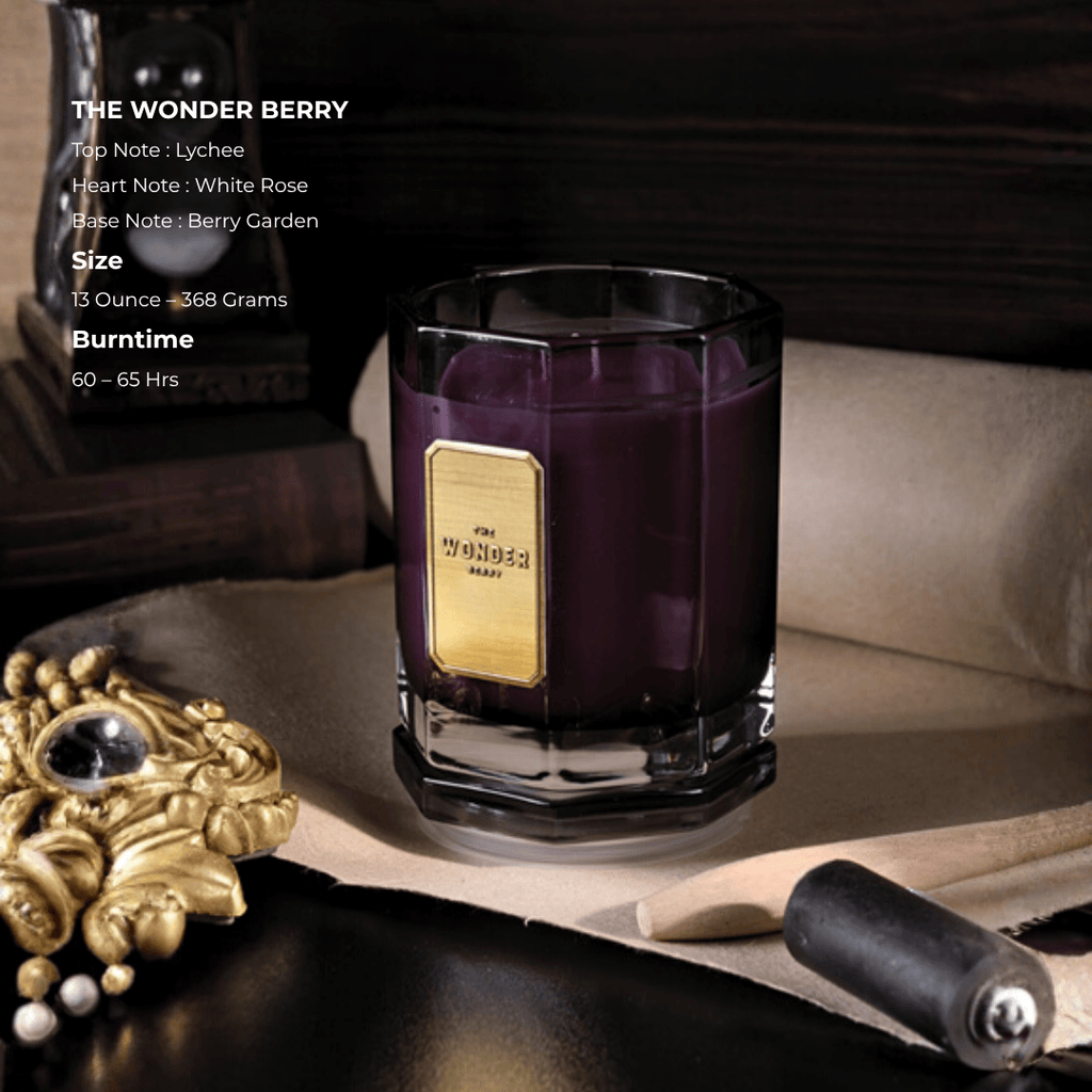 Lychee White Rose & Berry Garden The Wonder Berry Luxury Candle