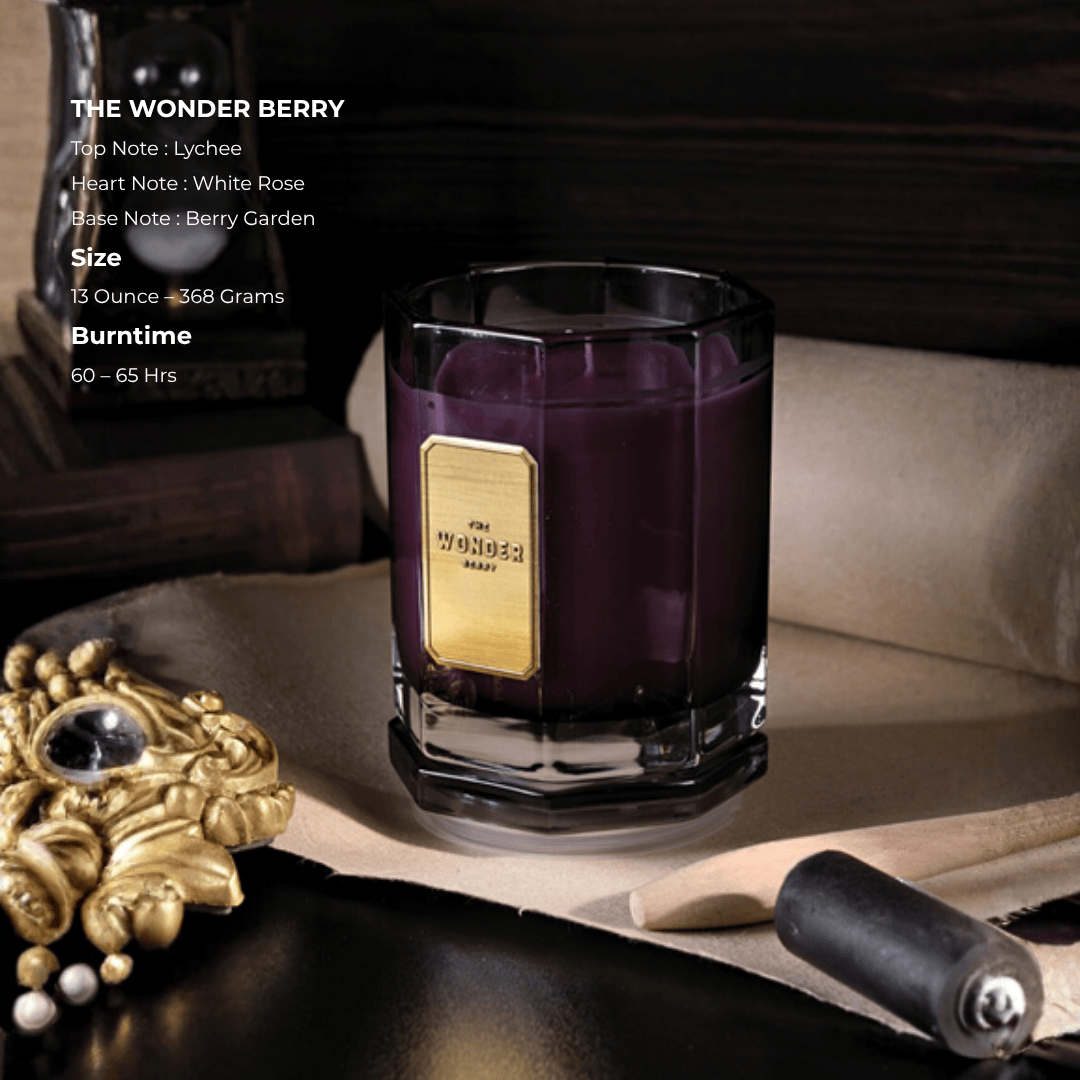 Lychee White Rose & Berry Garden The Wonder Berry Luxury Candle