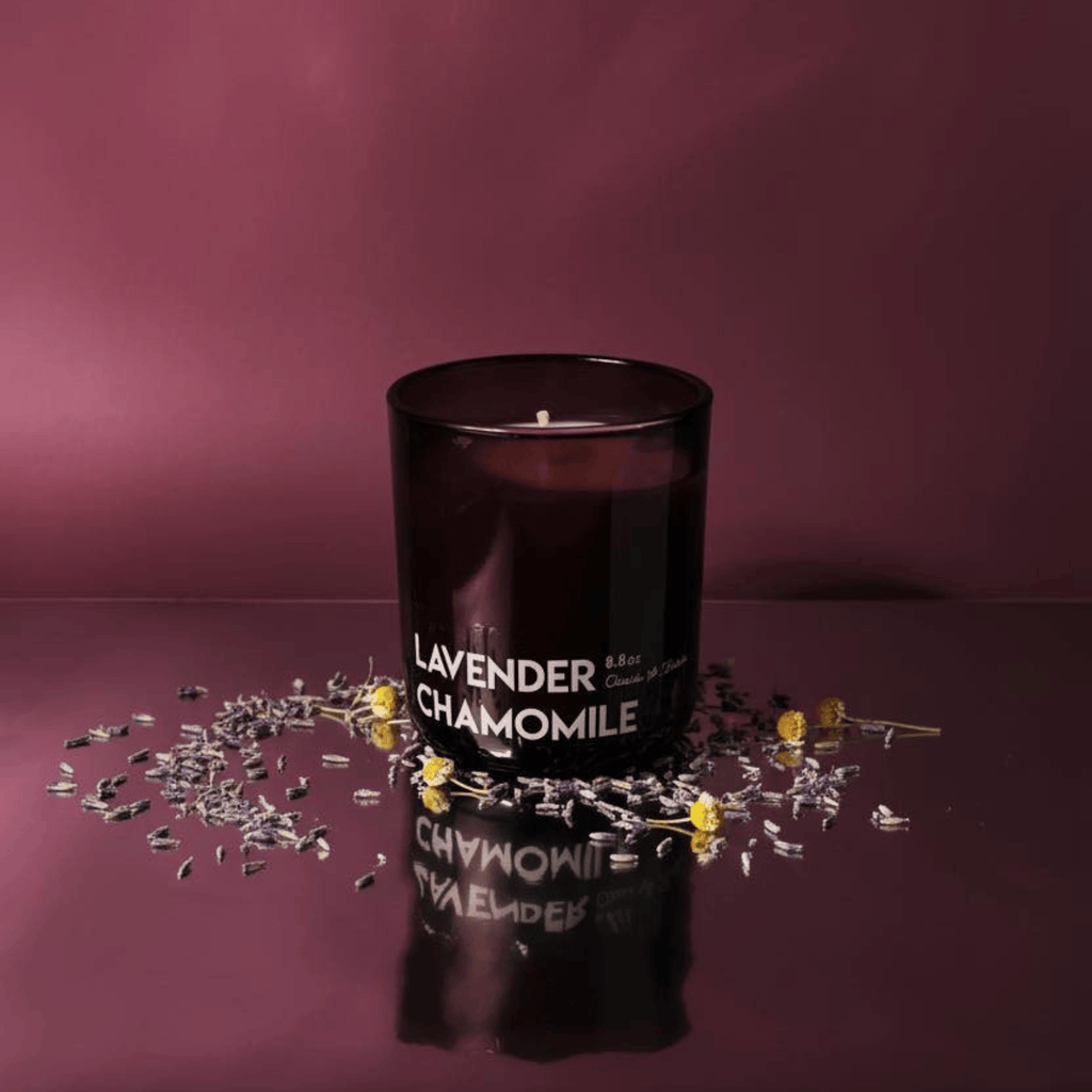 Soy Calming & Floral Lavender Chamomile Scented Candle