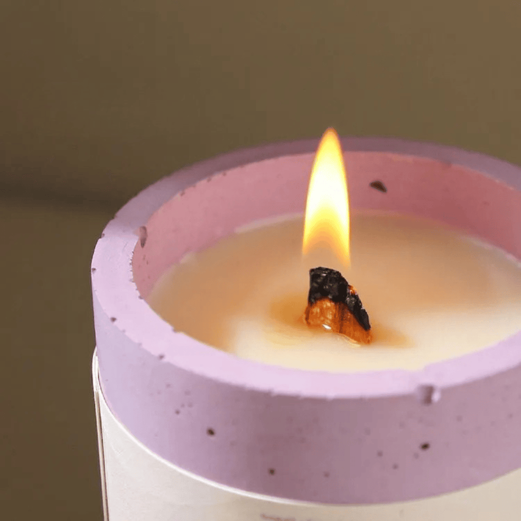 Sea Salt & Jasmine Orchid Floral Marine Scented Candle