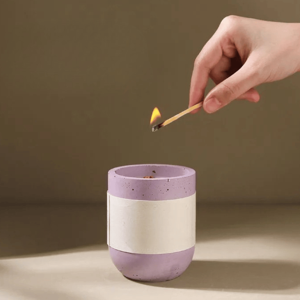Sea Salt & Jasmine Orchid Floral Marine Scented Candle