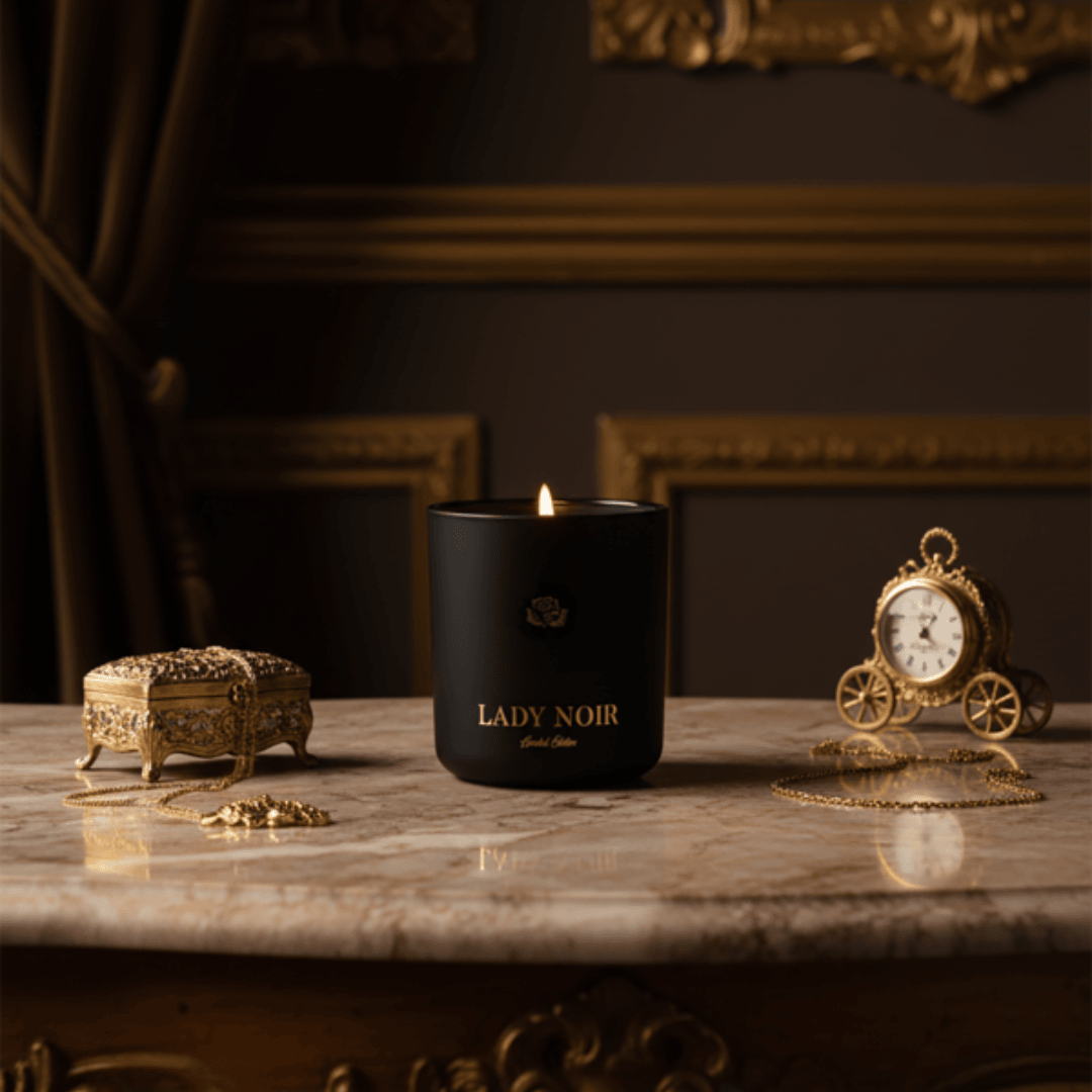Black Sand & Black Rose Dark Floral Lady Noir Scented Candle