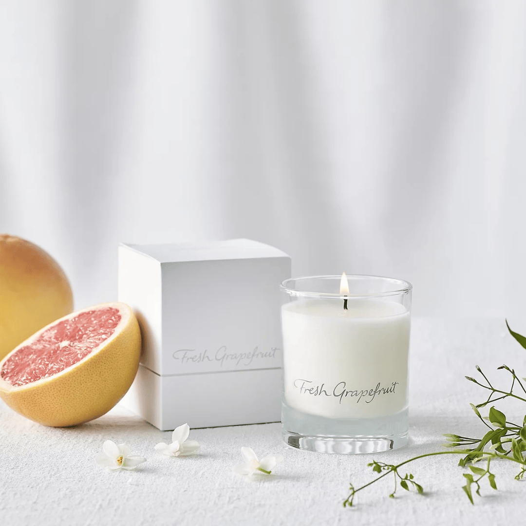 Grapefruit & Jasmine Citrus Floral Scented Candle