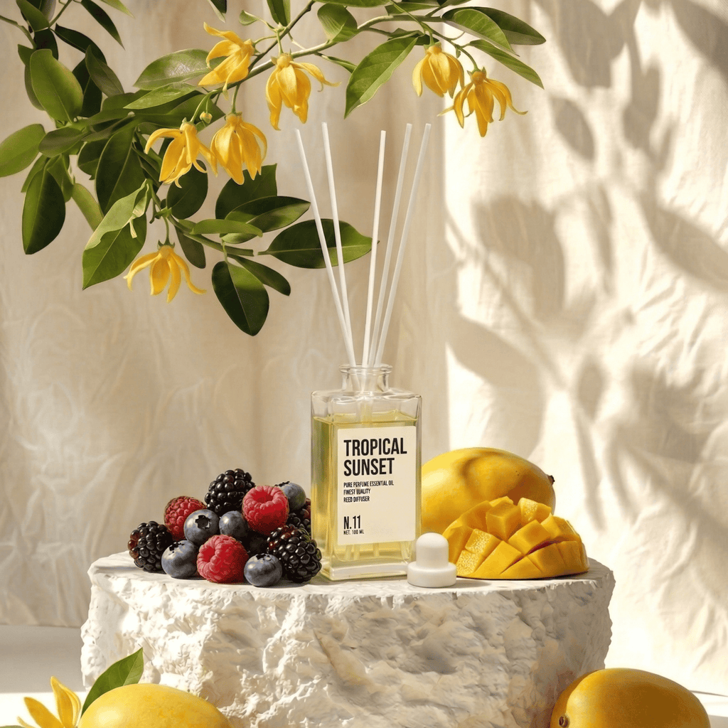 Sweet Summer Berries Sunshine Tropical Sunset Reed Diffuser