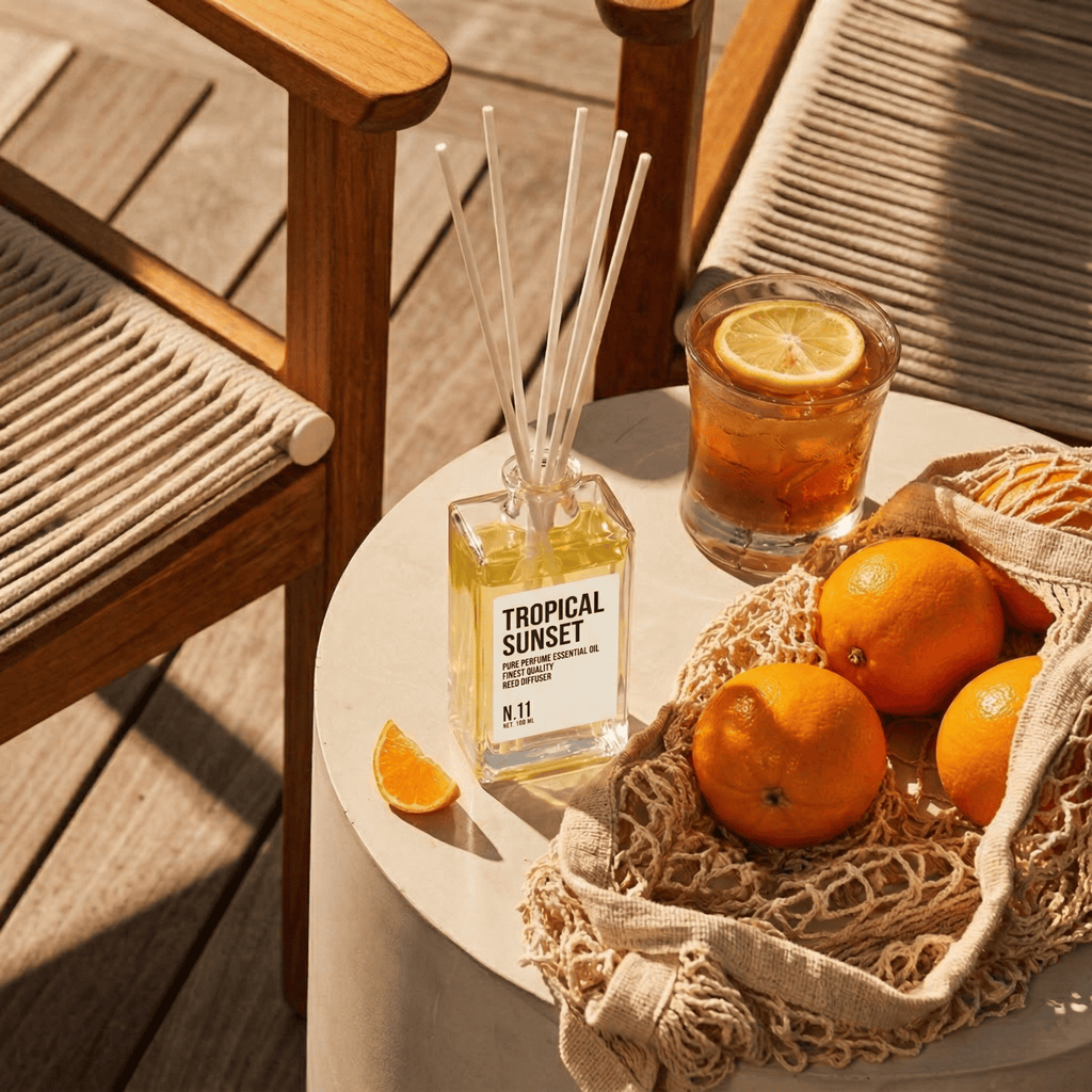 Sweet Summer Berries Sunshine Tropical Sunset Reed Diffuser