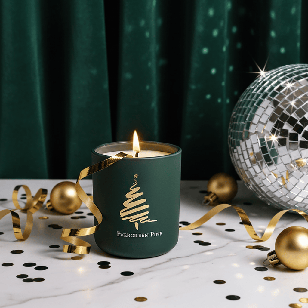 Limited Winter Pine Leaf, Balsam & Musk Evergreen Pine Scented Candle