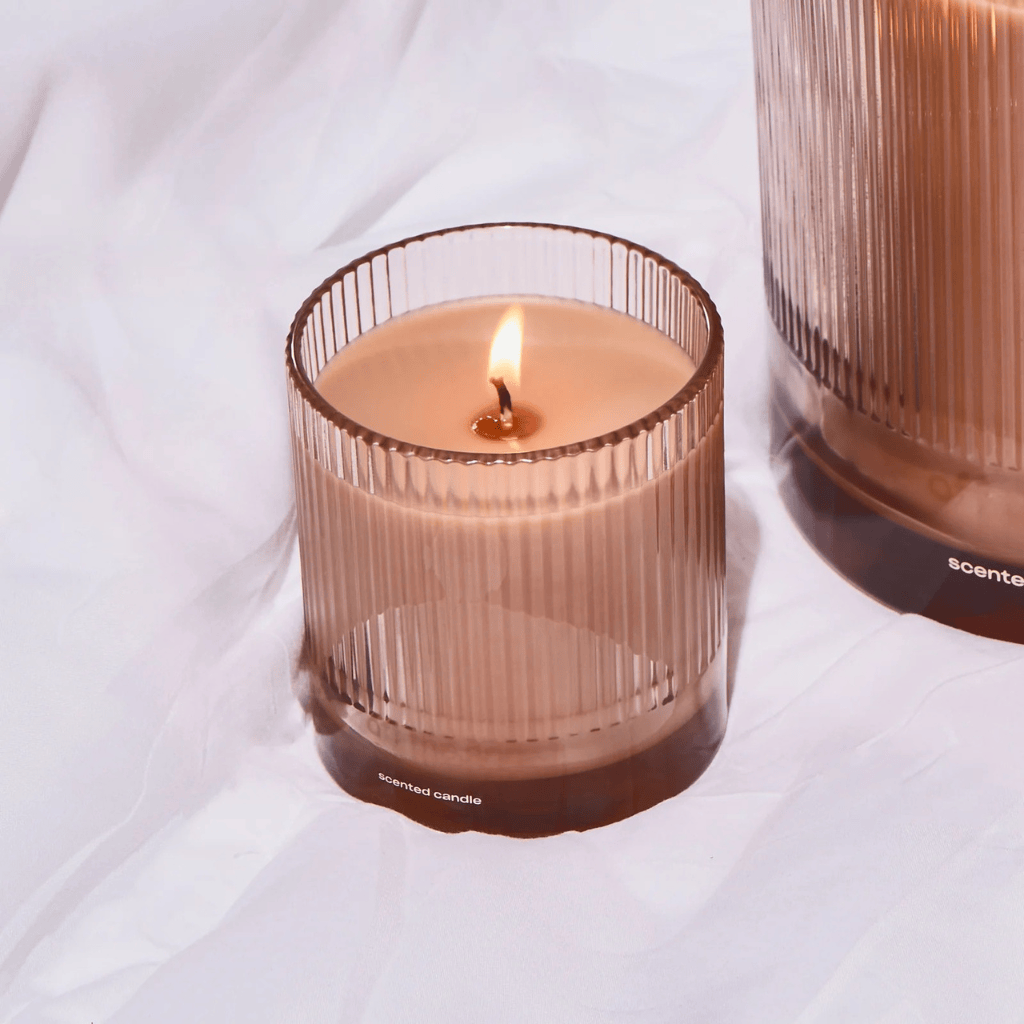 The Silent Sanctuary Ethereal Lily, Velvet Musk & Golden Amber Candle