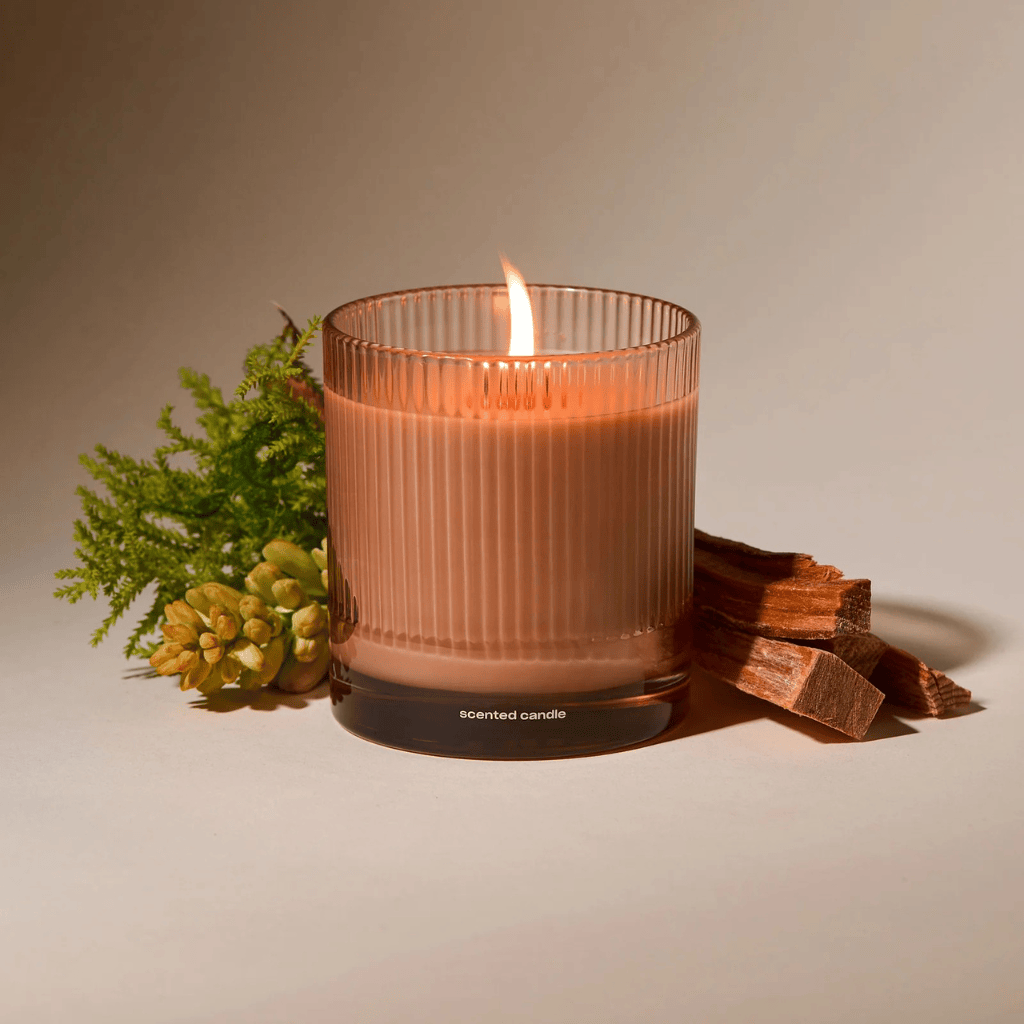 The Silent Sanctuary Ethereal Lily, Velvet Musk & Golden Amber Candle