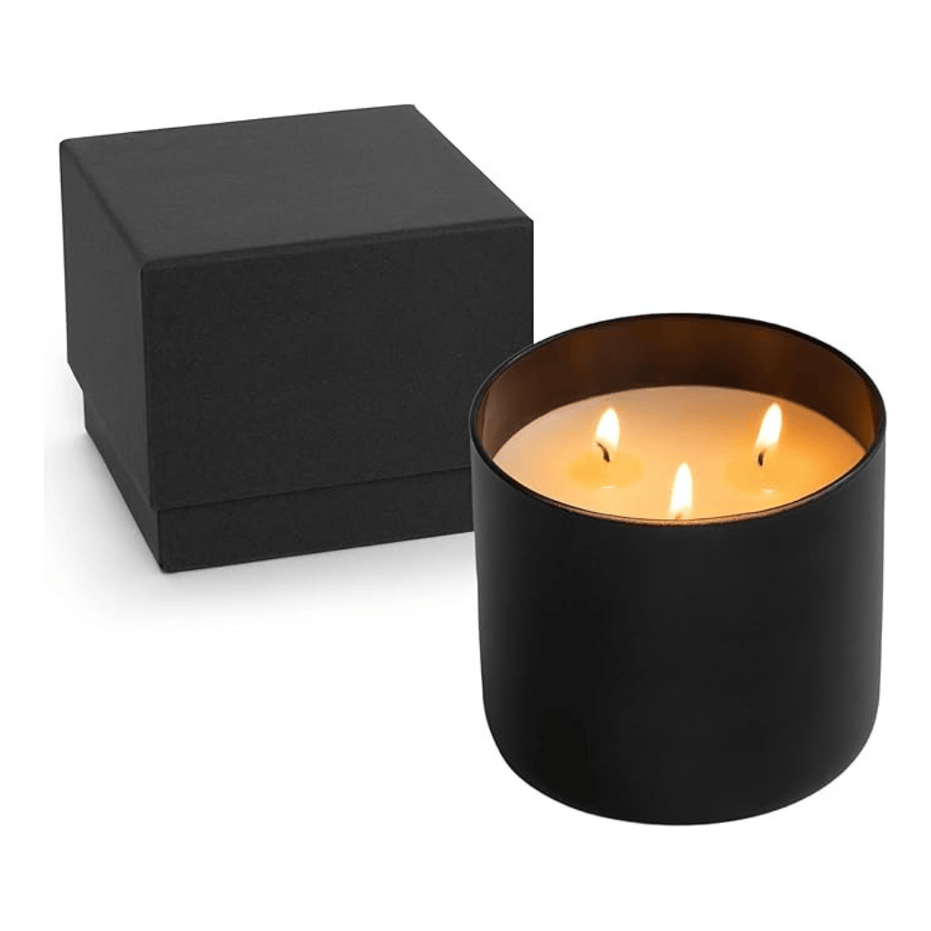 Radiant Citrus, Sensual Night Bloom & Pure Soy Wax Bergamot & Jasmine Candle