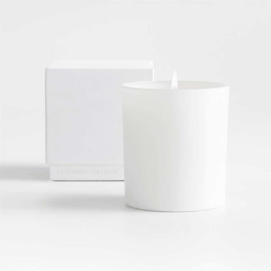 Bright Lemon Zest, Crisp Mint & Velvet Cashmere Wood Scented Candle