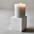 Bright Lemon Zest, Crisp Mint & Velvet Cashmere Wood Scented Candle