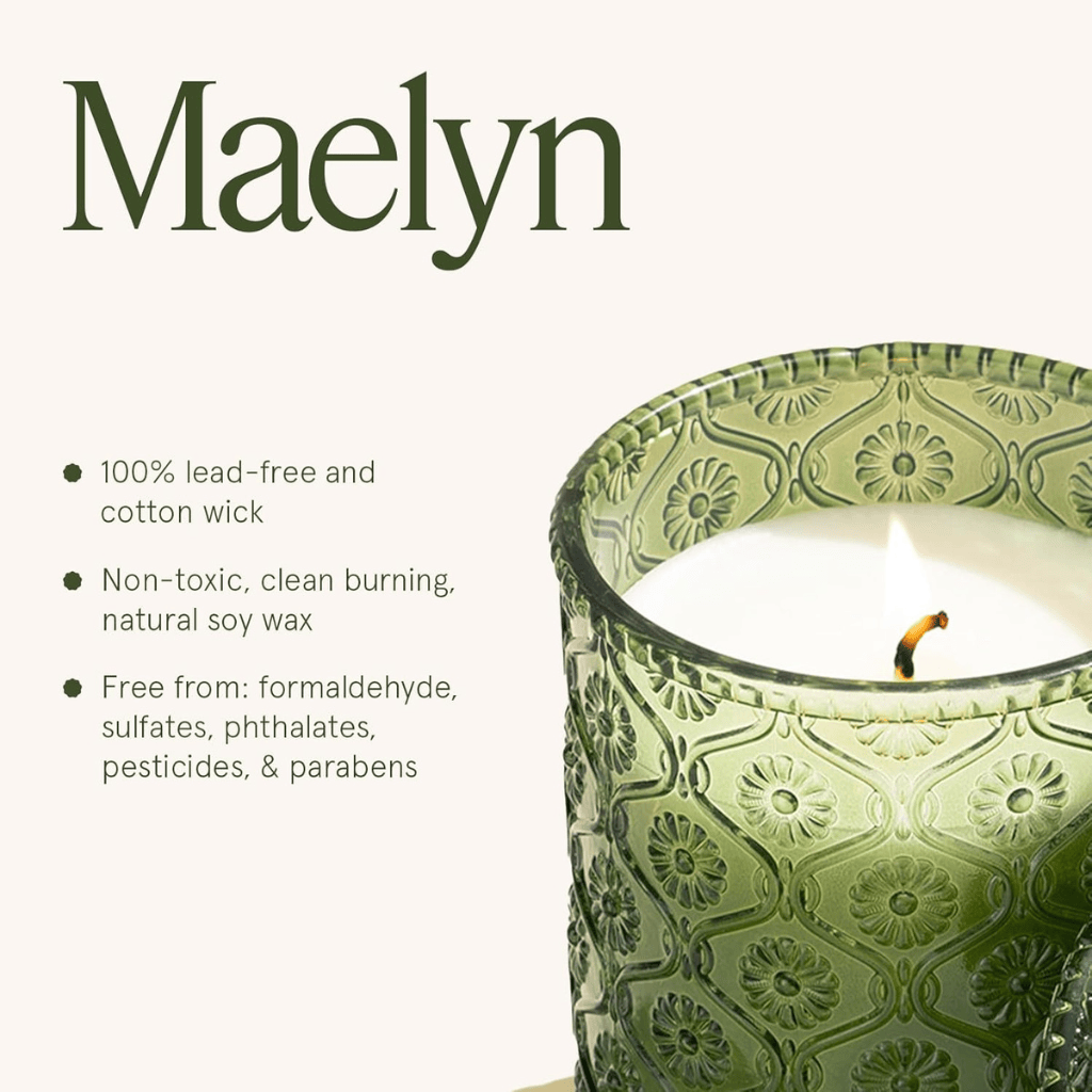 Pine & Pomegranate Notes of Pine, Pomegranate & Lemon Scented Candle