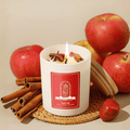 Natural Soy Wax Aromatherapy Apple Cinnamon Scented Candle