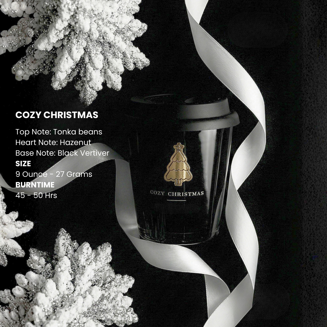 Limited Christmas Cozy Christmas Scented Candle of Holiday Comfort