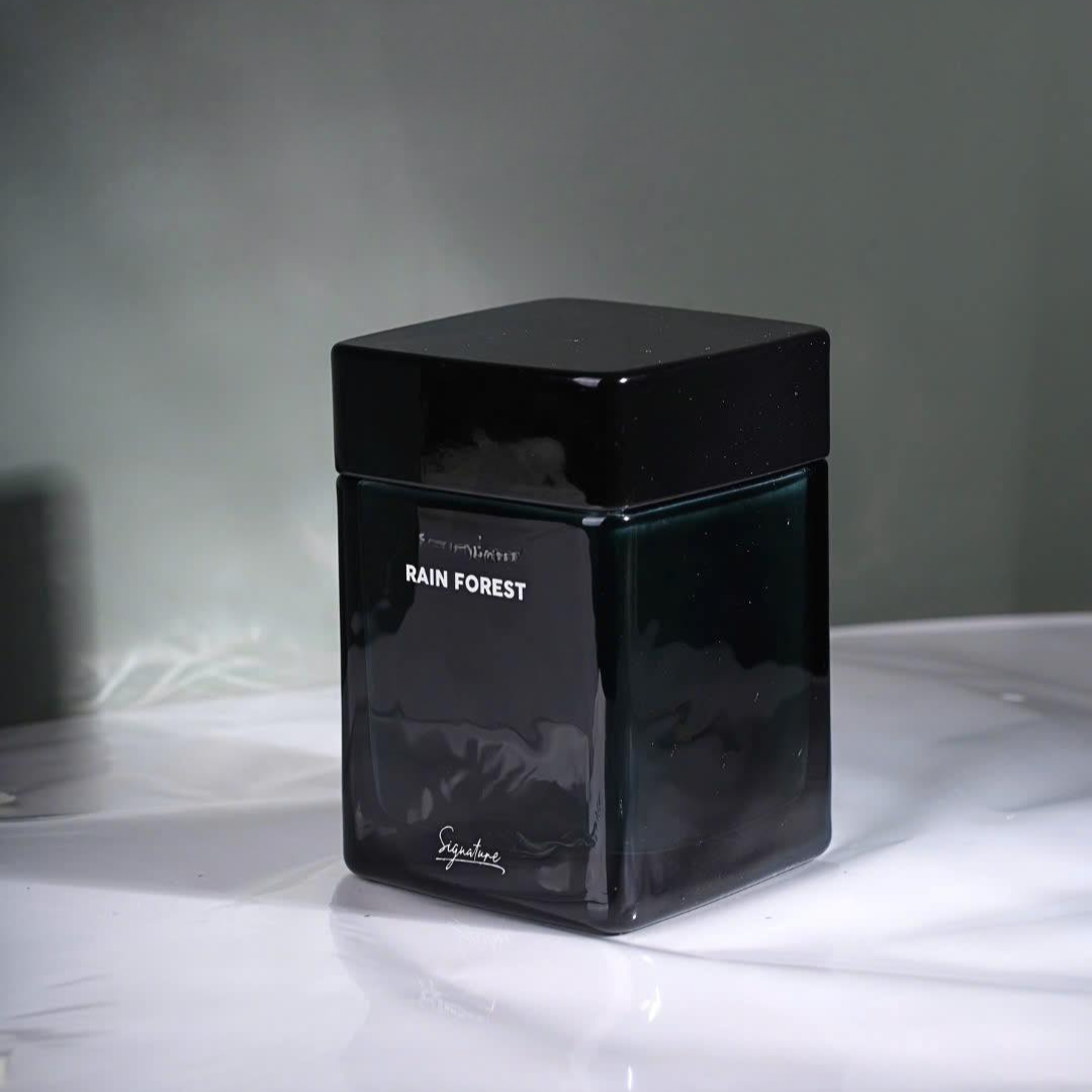 White Birch Teakwood & Tropical Moss Rain Forest Scented Candle