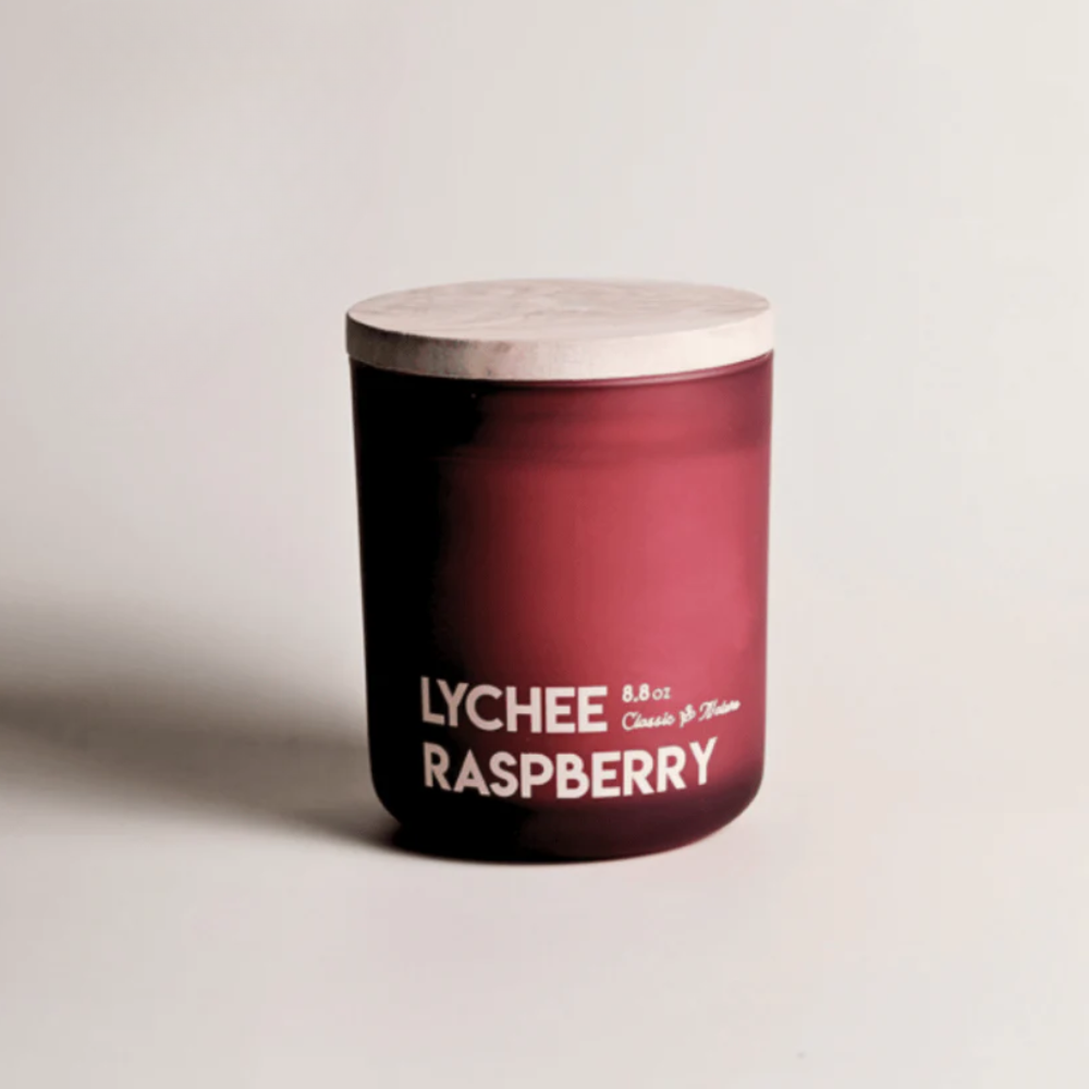 Soy Sweet & Exotic Fruity Scent Lychee Raspberry Candle