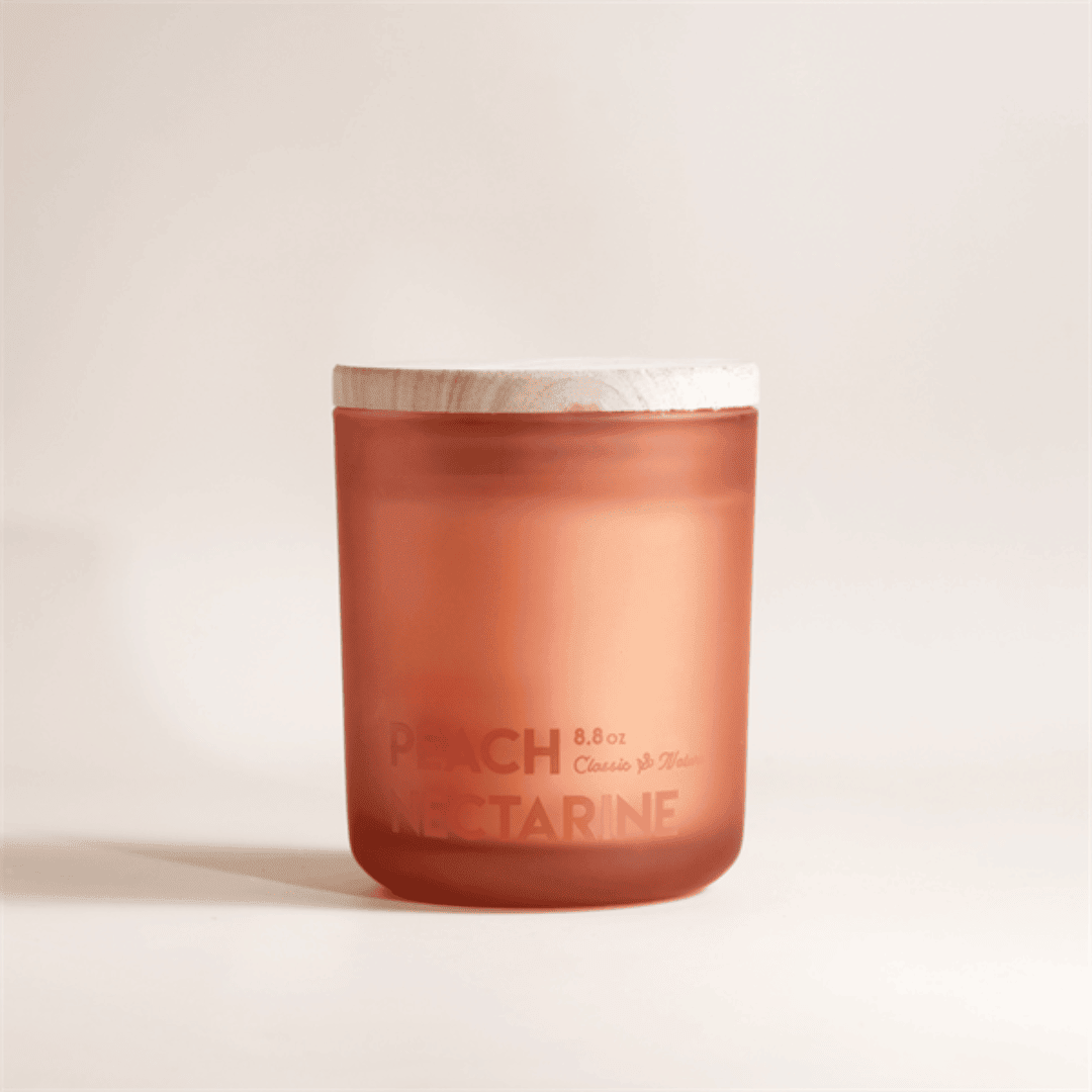 Eucalyptus Soy Sun-Kissed Sweetness Peach Nectarine Candle