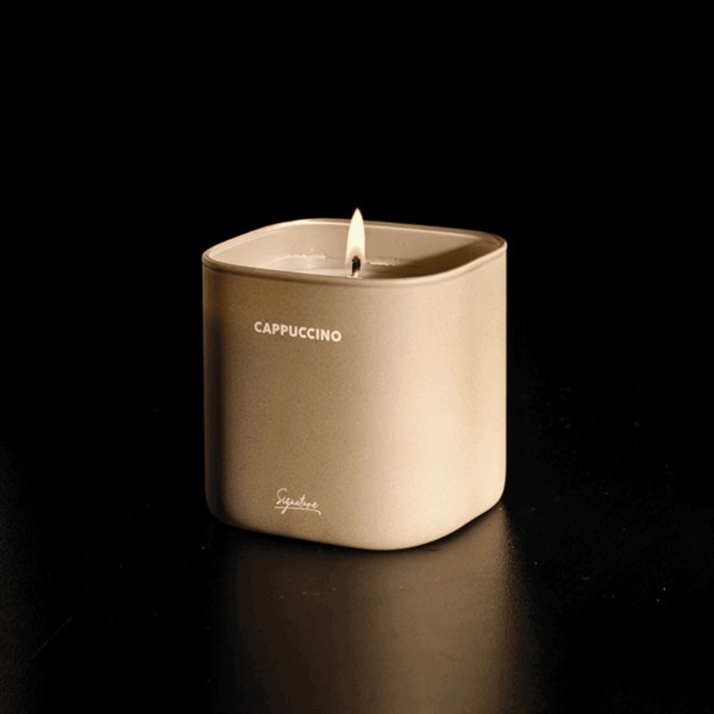 Arabica Coffee Cream & Sweet Milk Cappuccino Scented Candle