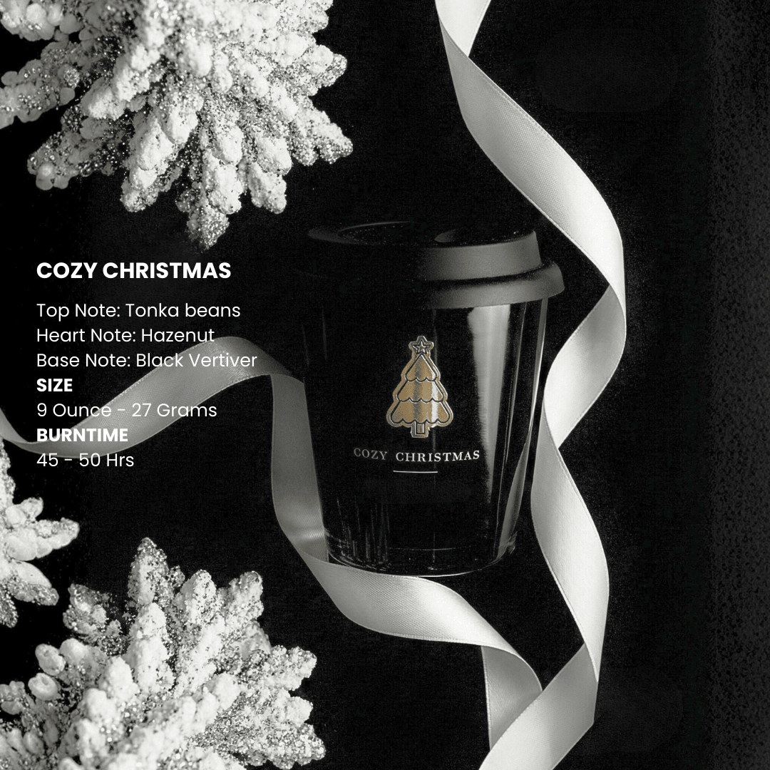 Limited Christmas Cozy Christmas Scented Candle of Holiday Comfort